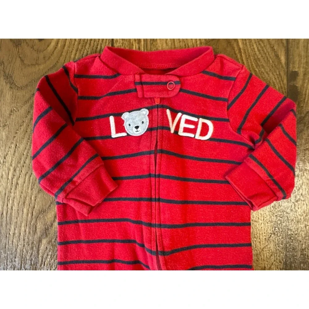 Carters Baby Boy 6 Months Footed Sleepers Pajamas Outfits Clothes‎ Lot Bundle